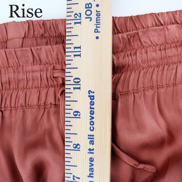 Young Fabulous & Broke Cargo Pants Silky Satin Joggers Drawstring M - Picture 11 of 14